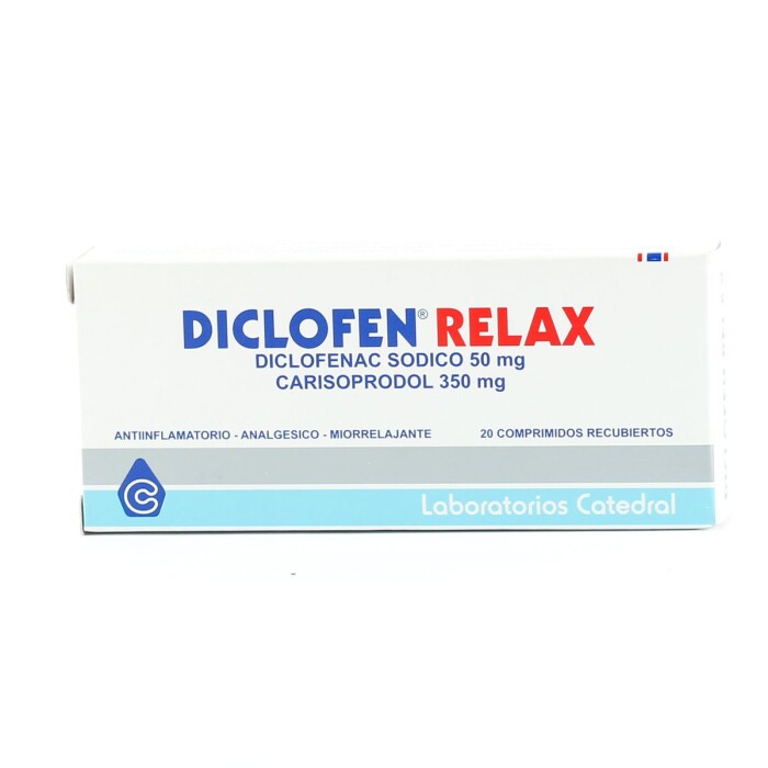 DICLOFEN RELAX CJ X 20 COMPRIMIDOS única