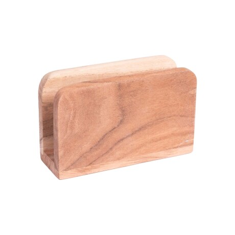 PORTA SERVILLETAS ACACIA MADERA-ACACIA NATURAL-BEIGE 8575