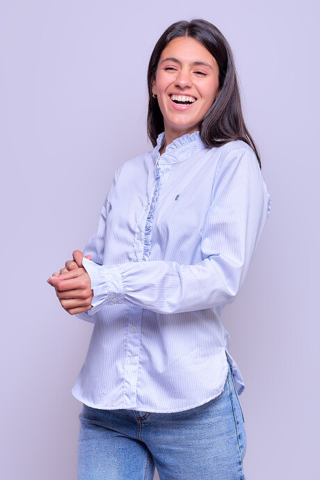 Camisa Clara Rayada