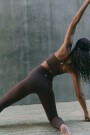 NEVER BETTER LEGGING Marron