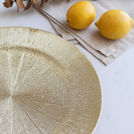 Platos De Sitio Plástico Sousplat Ø 33cm Platos De Sitio Plástico Sousplat Ø 33cm