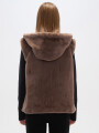 Chaleco Chery Taupe / Mink / Vison