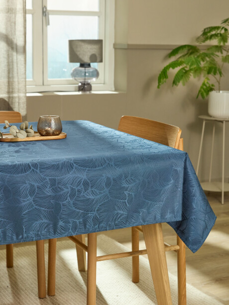 Mantel STILKEG 140x240 azul Mantel STILKEG 140x240 azul