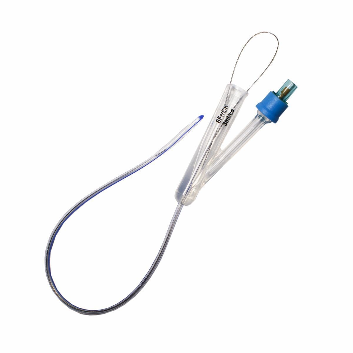 SONDA FOLEY 100% SILIC. N° 8 2VIAS WEGO 