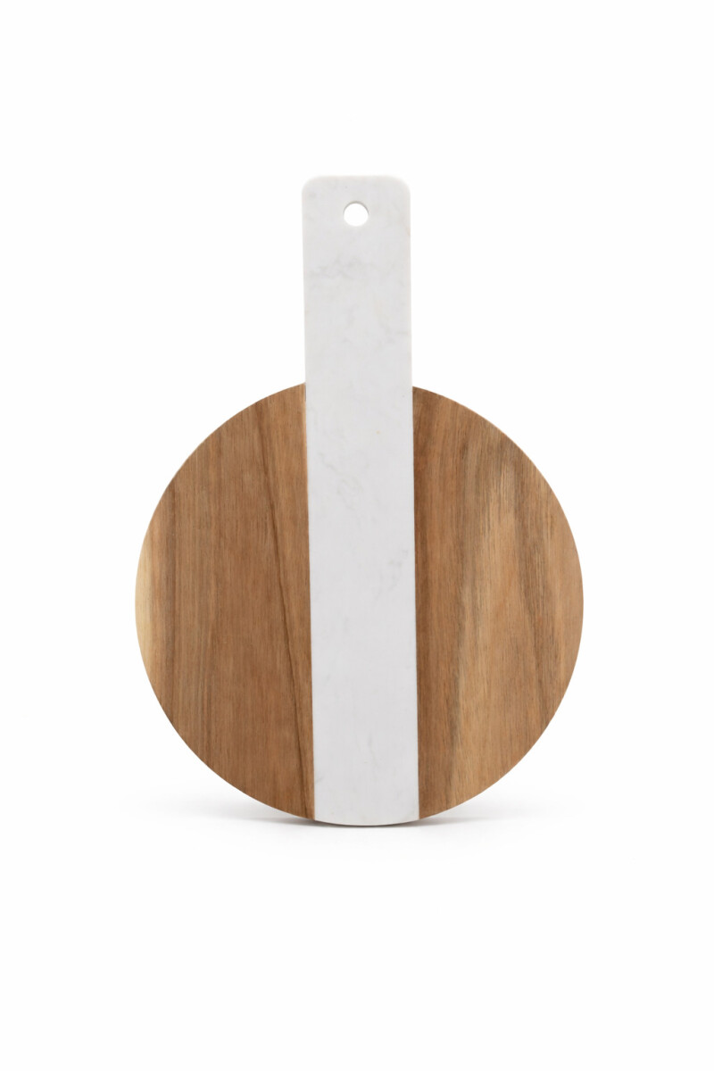 TABLA DE MADERA RESINA - BLANCO 