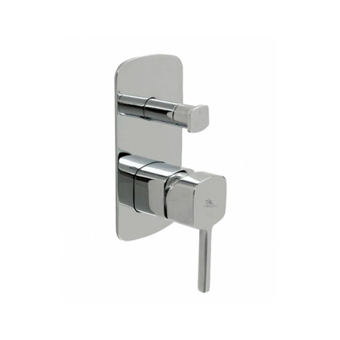 Griferia De Ducha De Empotrar Monocomando Cromo Noken Concept 000