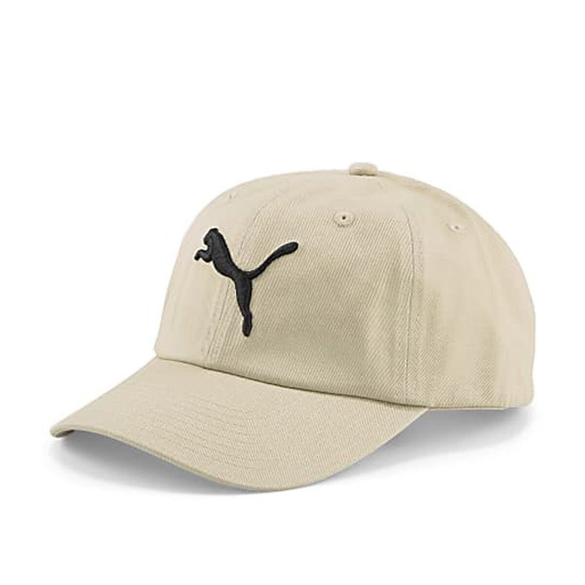 Gorro Puma Cat Logo - Beige - Negro 