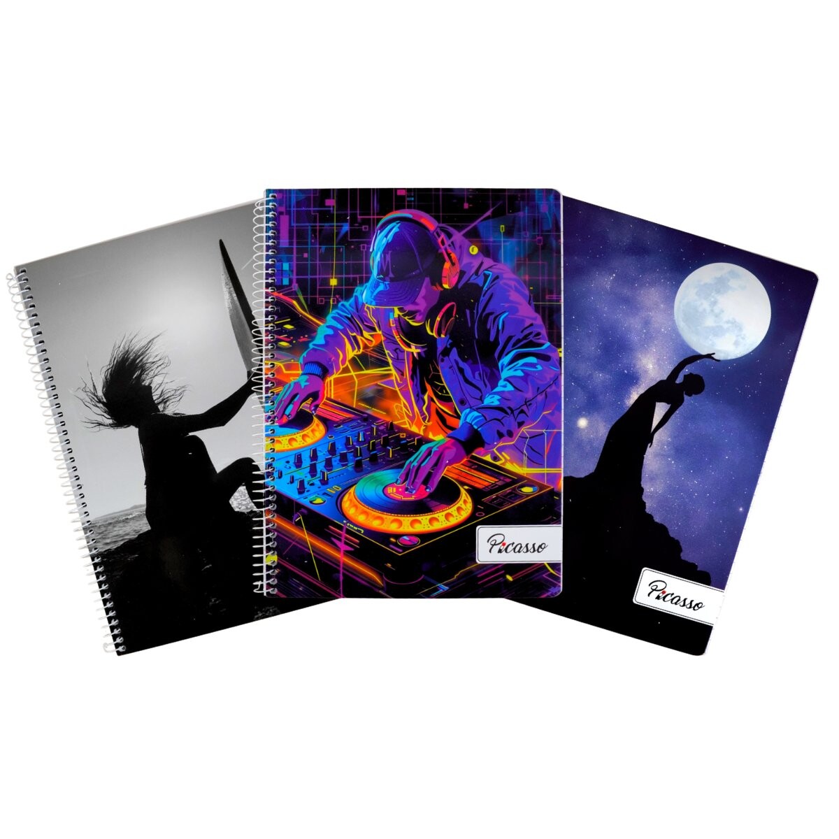 Cuadernola Picasso tapa dura 200 hojas 