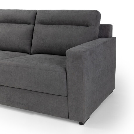 Rinconera Positano - Tela Microfibra - Chaise izquierdo TB7131 - Grafito