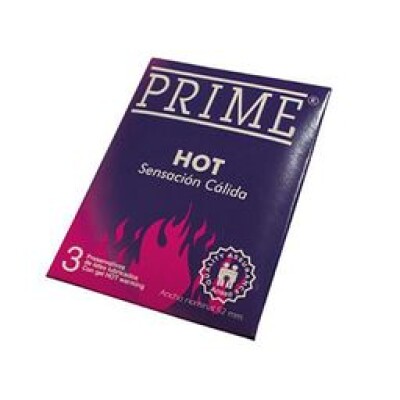 Preservativos Prime Hot 3 Uds. Preservativos Prime Hot 3 Uds.