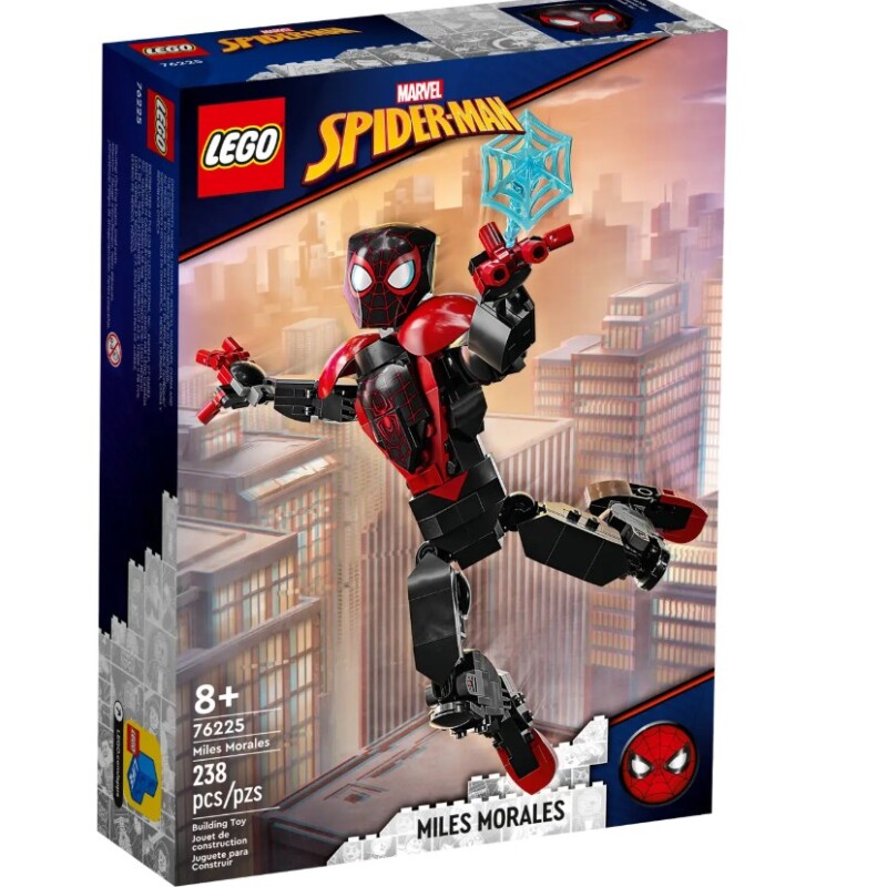 Lego Marvel Spiderman Miles Morales Articulado 76225 Cantidad de piezas 238 Lego Marvel Spiderman Miles Morales Articulado 76225 Cantidad de piezas 238