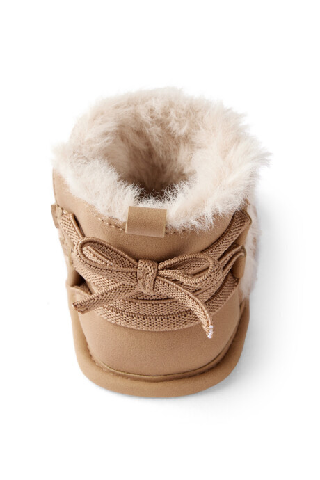 Botitas con moño Sin color