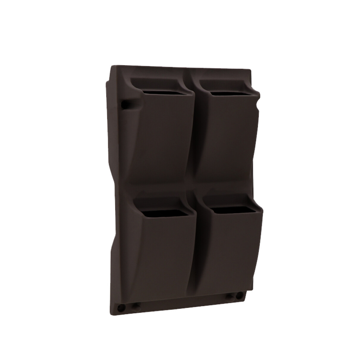 Maceta de pared color grafito oscuro "Malaia" -TRAMONTINA - TD0397 