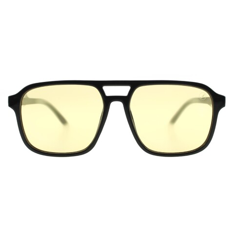 Lentes de Sol Chilli Beans Berna Unisex Negro - Amarillo