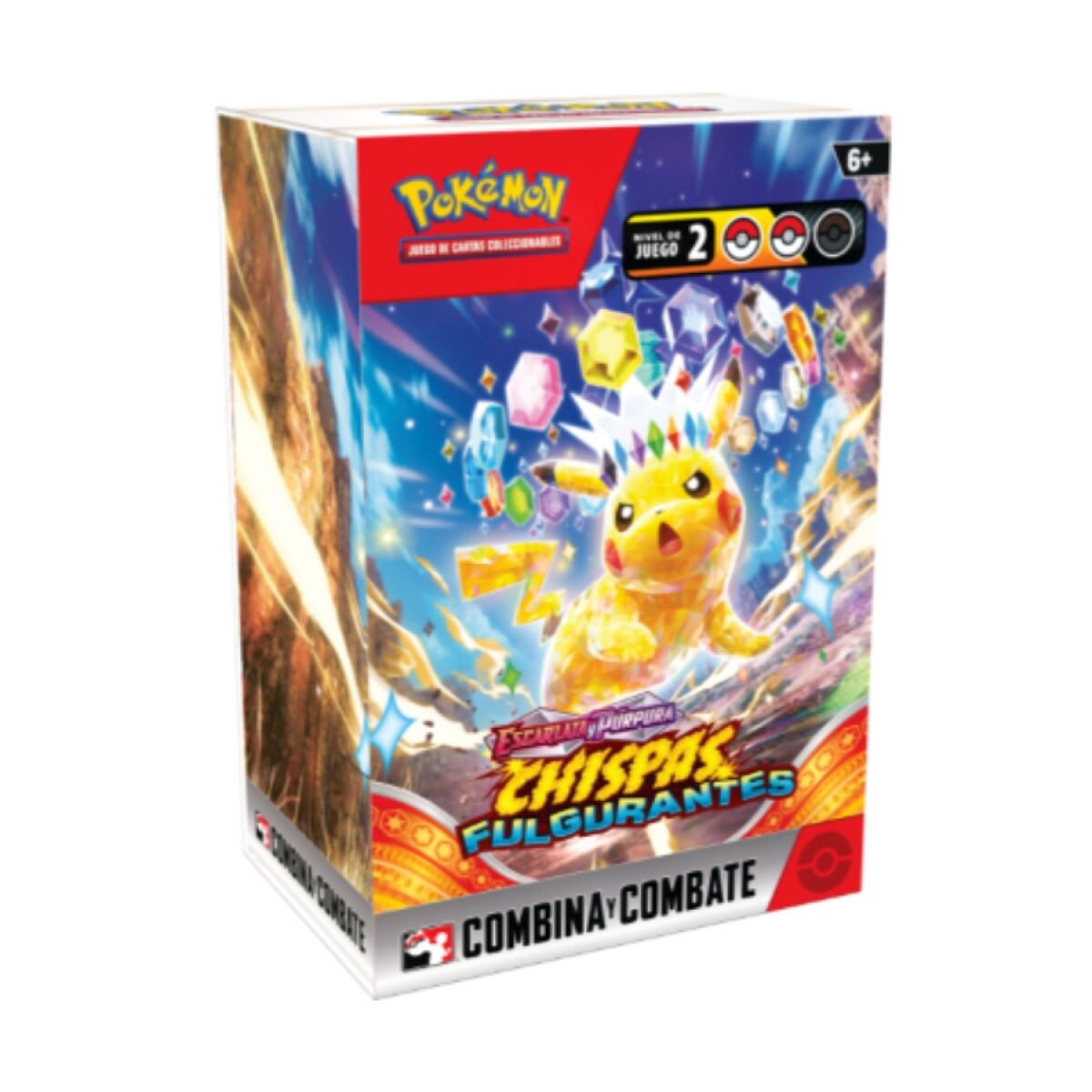 Pokemon TCG: Escarlata y Púrpura: Chispas Fulgurantes - Combina & Combate [Español] 