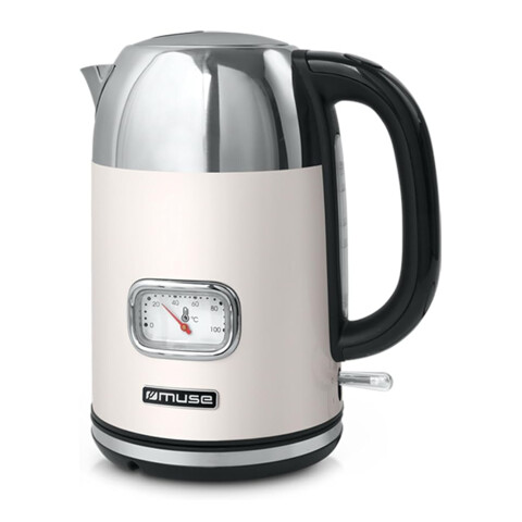 Jarra Eléctrica Muse Ms020dg Vintage 1.7 L CREMA
