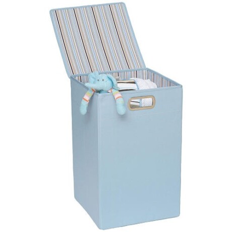 Caja con Hamper organizador celeste