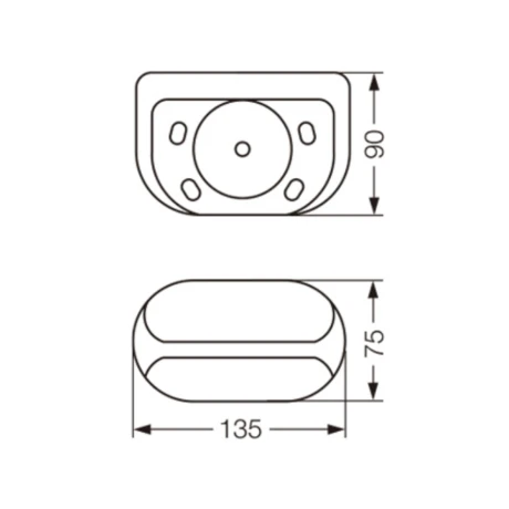 Portavaso Y Cepillos De Loza Blanca 75X135Mm Ferrum 000