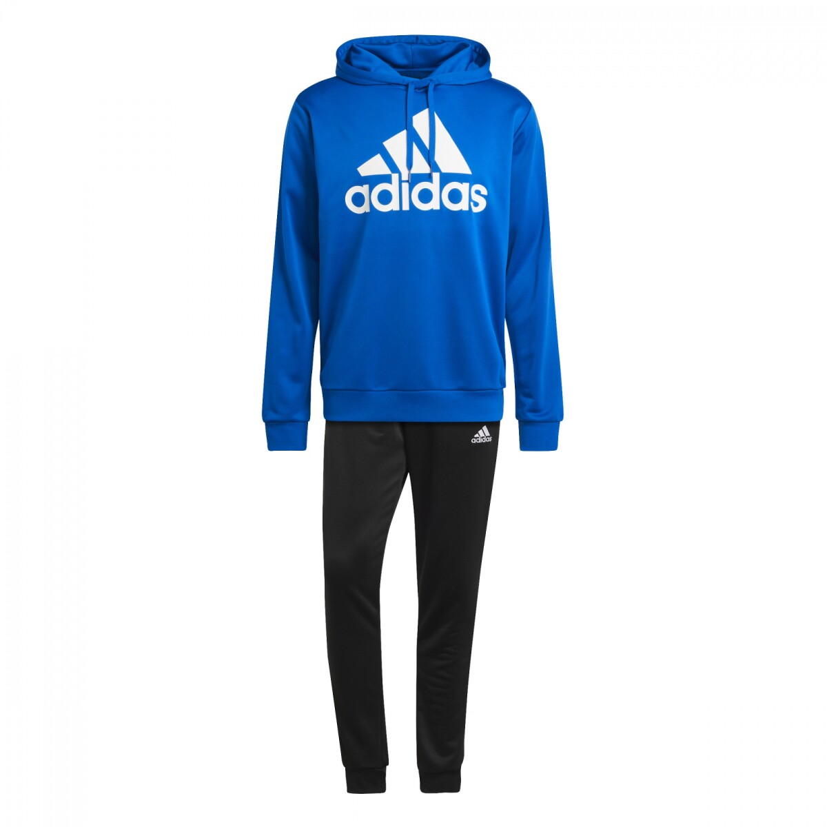 Conjunto Sportswear French Terry Hooded de Hombre - Azul 