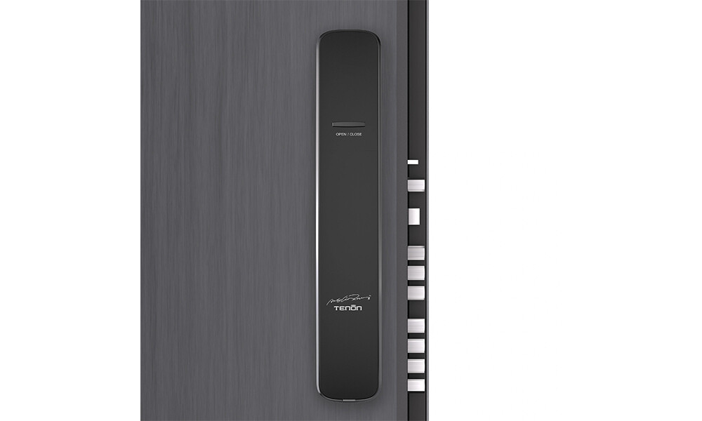 TENON Cerradura A9x BLACK c/Facial Tenon Cerradura A9x Black C/facial
