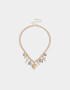Collares Cortos Multi dijes Collar Corto Multidijes Biplating - Dorado