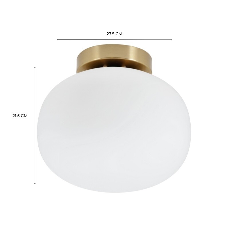 artefacto decorativo de techo Norwood - Gold Lámpara De Techo Norwood Gold