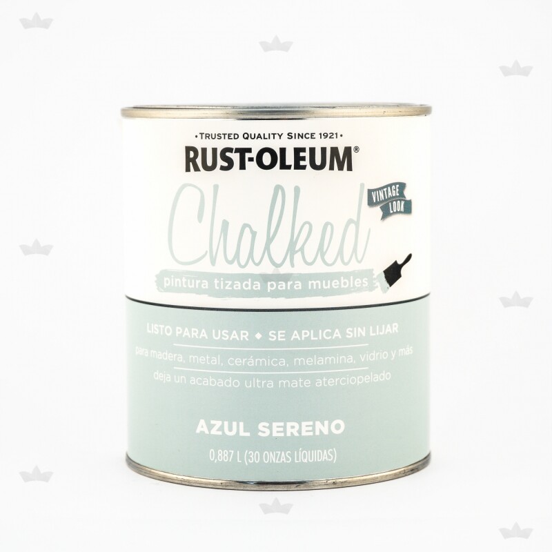 RUST OLEUM BROCHABLE AZUL SERENO 0.887LT RUST OLEUM BROCHABLE AZUL SERENO 0.887LT