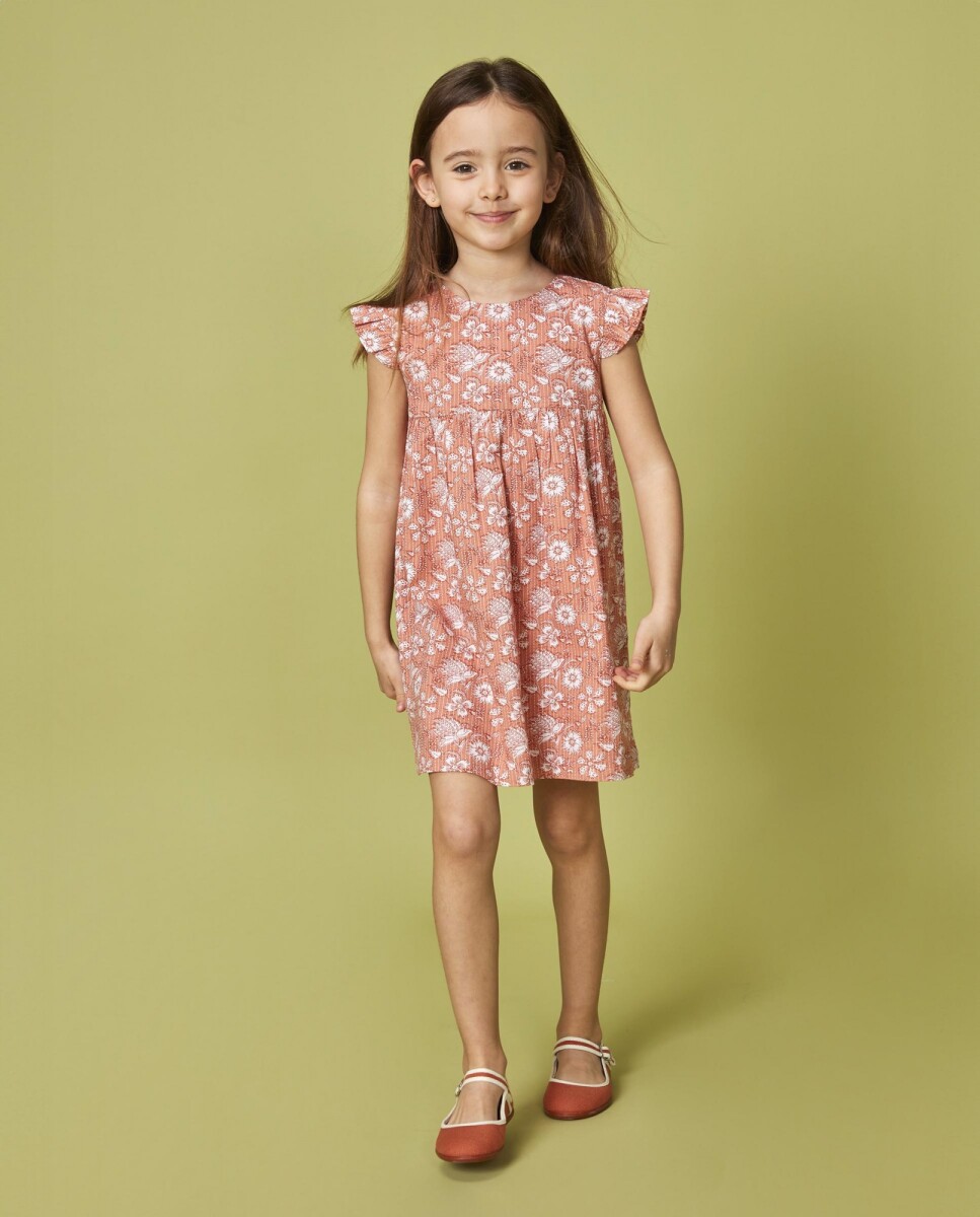 Vestido Flor India - Piedra 