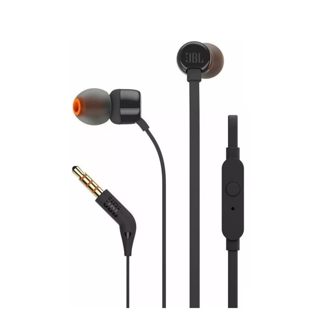 Auriculares JBL T110 wired negro 
