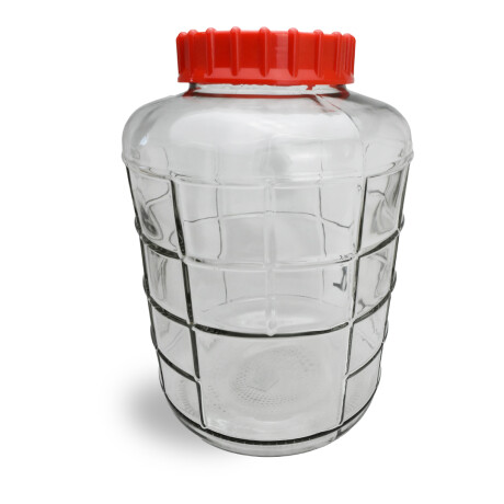 FRASCO VIDRIO 25LT LABRADO TAPA PLASTICO FRASCO VIDRIO 25LT LABRADO TAPA PLASTICO