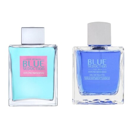Set Perfume Antonio Banderas Blue Seduction EDT 200ml + 200ml Para Hombre Y Mujer Set Perfume Antonio Banderas Blue Seduction EDT 200ml + 200ml Para Hombre Y Mujer