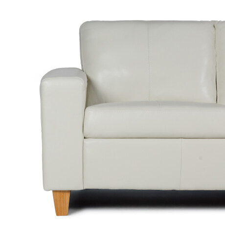 Rinconera Royale - Cuero Básico - Chaise Derecho 509 (Off White)
