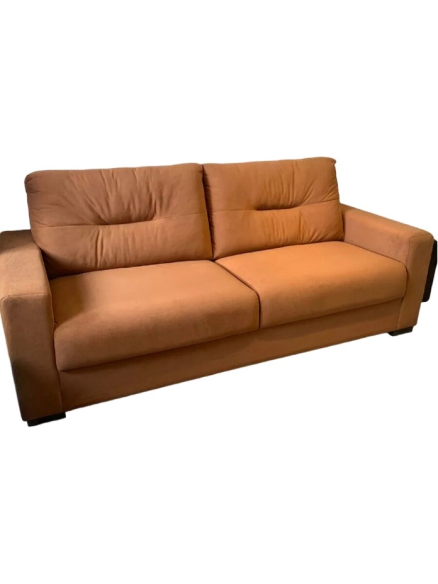SOFA 3 CUERPOS - TAPIZADO TELA EASY CLEAN TOSTADO 