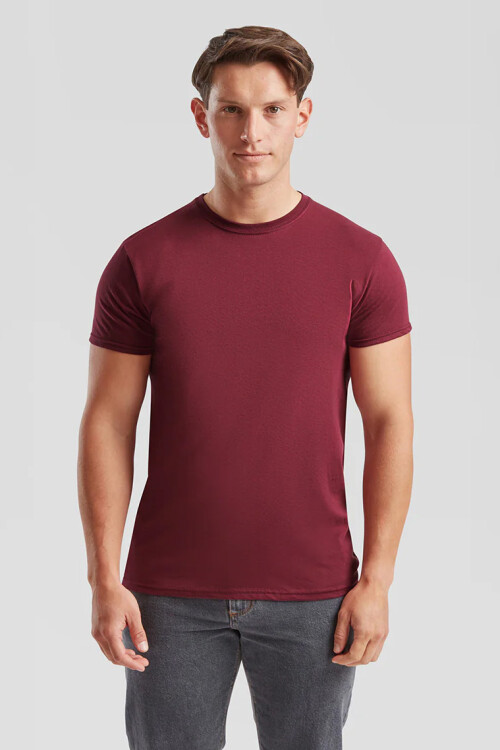 Remera cuello redondo ICONIC 150 BORDO