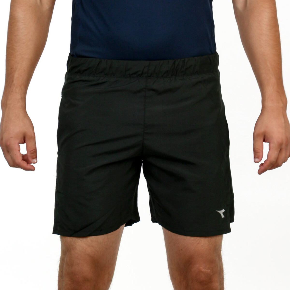 Short Deportivo Hombre Diadora Dry Fit - Negro-negro 