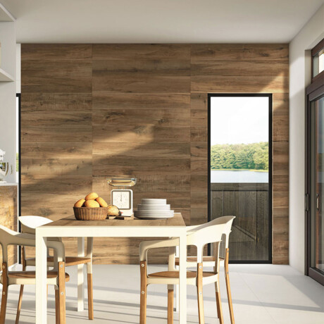 Porcelanato Madera Mate 19.4X118.2Cm 8.5Mm Piso Pared GAMAS DE MARRON