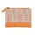 Monedero Telas Naranja