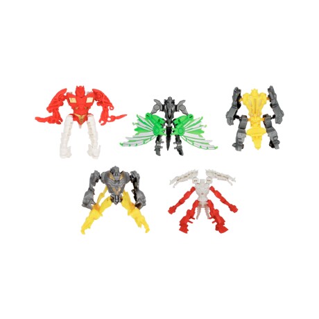 Set de 5 Robots Transform Dragon 5 en 1 Set de 5 Robots Transform Dragon 5 en 1