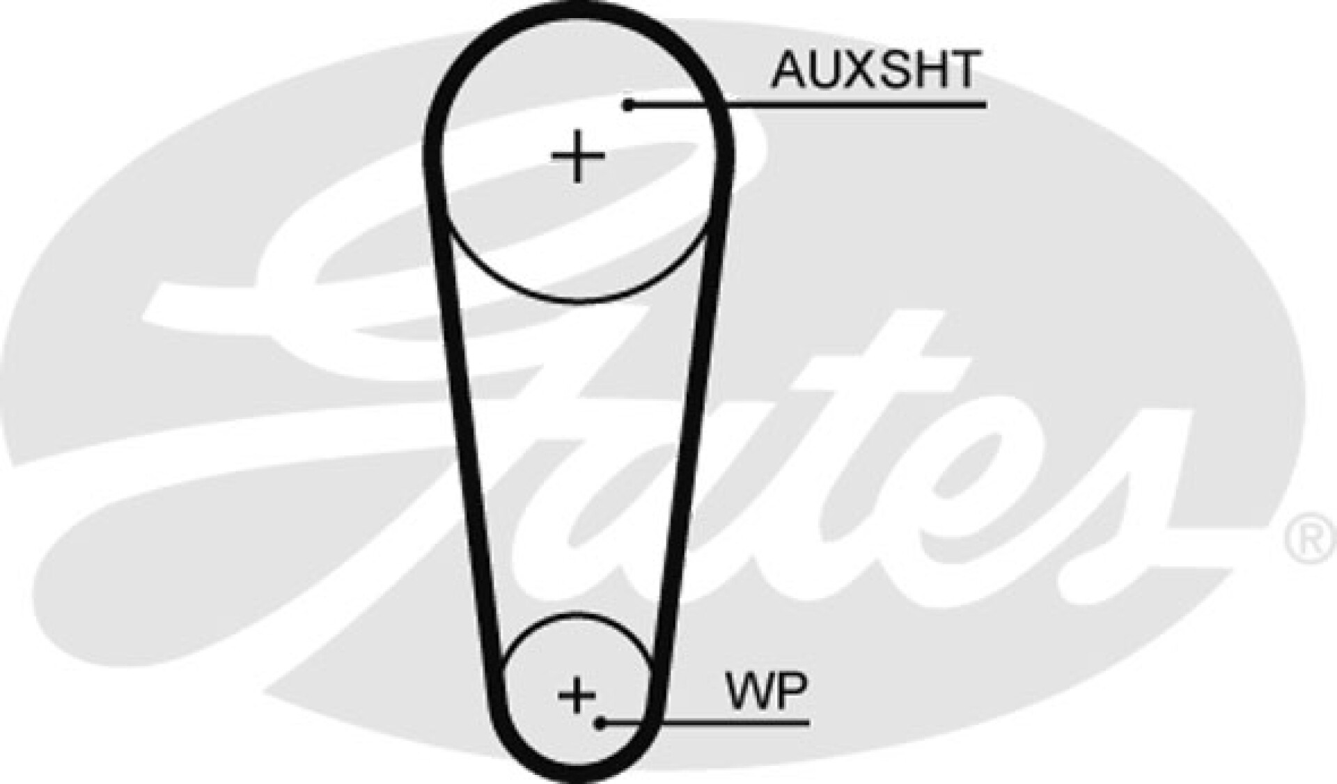 CORREA DISTRIBUCION VOLKSWAGEN AUX BBA AGUA UP! SAVEIRO CROSS VIRTUS T-CROSS GATES 