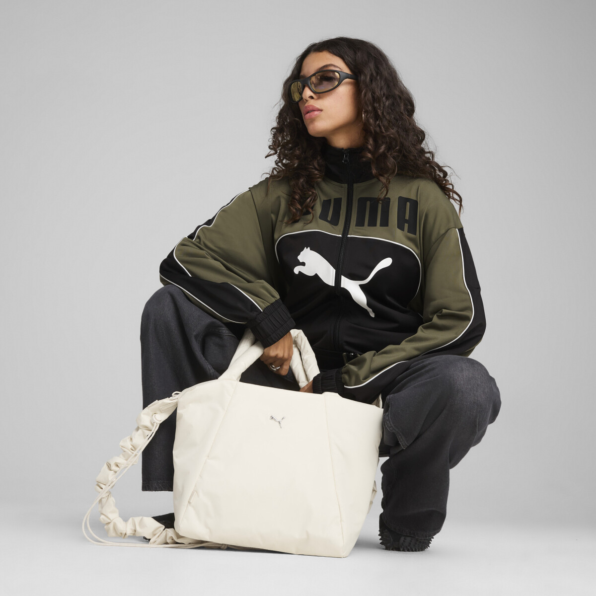 Fut.Archive Relax Track Jkt.62978601 - Negro/oliva 