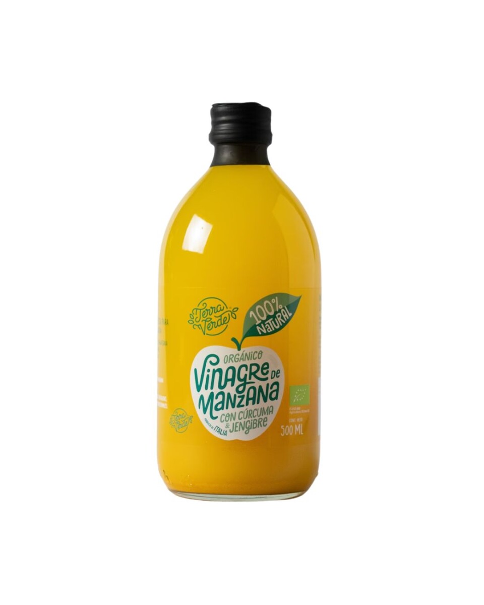 Vinagre de Manzana con Jengibre y Cúrcuma 500ML 