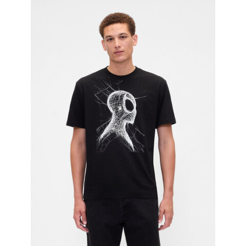 V-FRCH MVL SPIDERMAN TEE BLACK 1