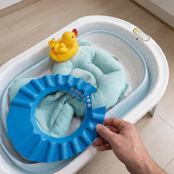 Bañito Plegable Cambiador Baño Bañera Bebes Ducha Banito Imback Color Azul Bañito Plegable Cambiador Baño Bañera Bebes Ducha Banito Imback Color Azul