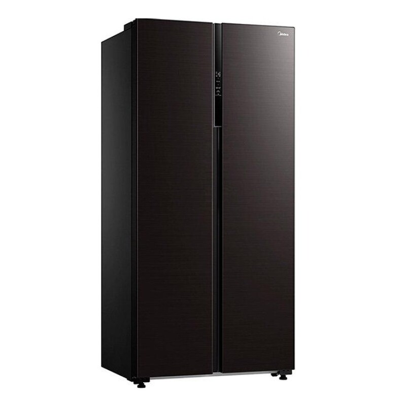 Heladera con freezer inverter Midea MDRS619GFR28 color negro con capacidad de 482L Heladera Con Freezer Inverter Midea Mdrs619gfr28 Color Negro Con Capacidad De 482l