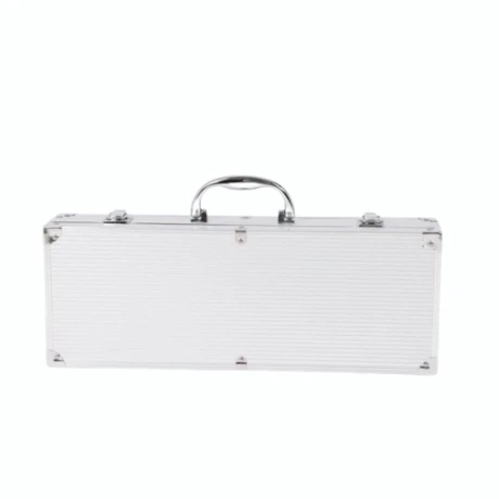 Set De Utensilios FIRE KING DW207 5 Piezas Mango De Acero Con Valija Set De Utensilios FIRE KING DW207 5 Piezas Mango De Acero Con Valija
