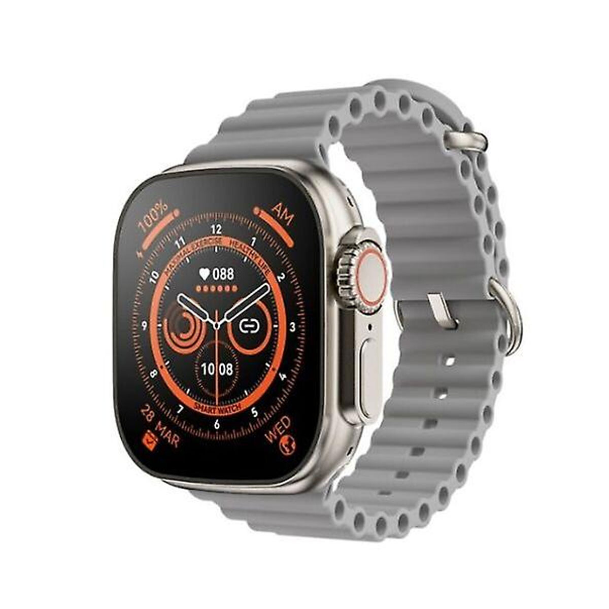 Artec - Reloj Smartwatch S8 Sport Bt Pantalla Táctil 1.44"" Color Gris 