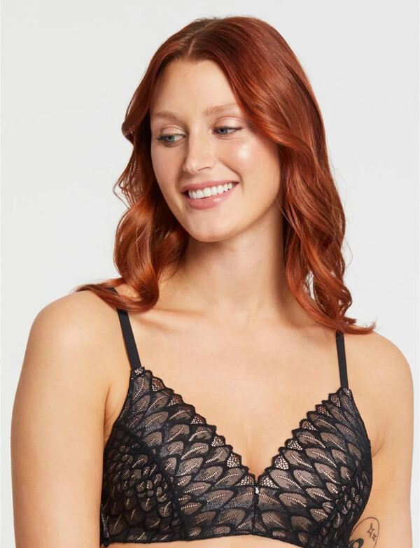 Soutien Sin Aro Encaje NEGRO