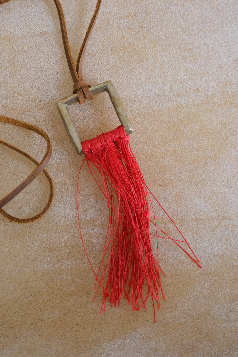 Carnavalero Necklace Rojo / Dorado