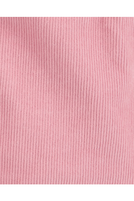 Campera de pana, rosada. Talles 2-5T Sin color