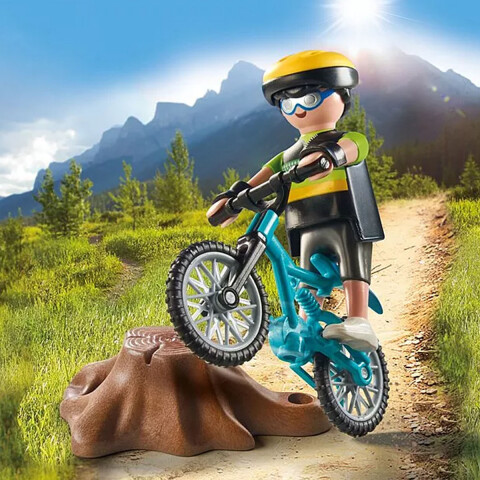 Ciclista de Montaña Special Plus Playmobil 10 Piezas U